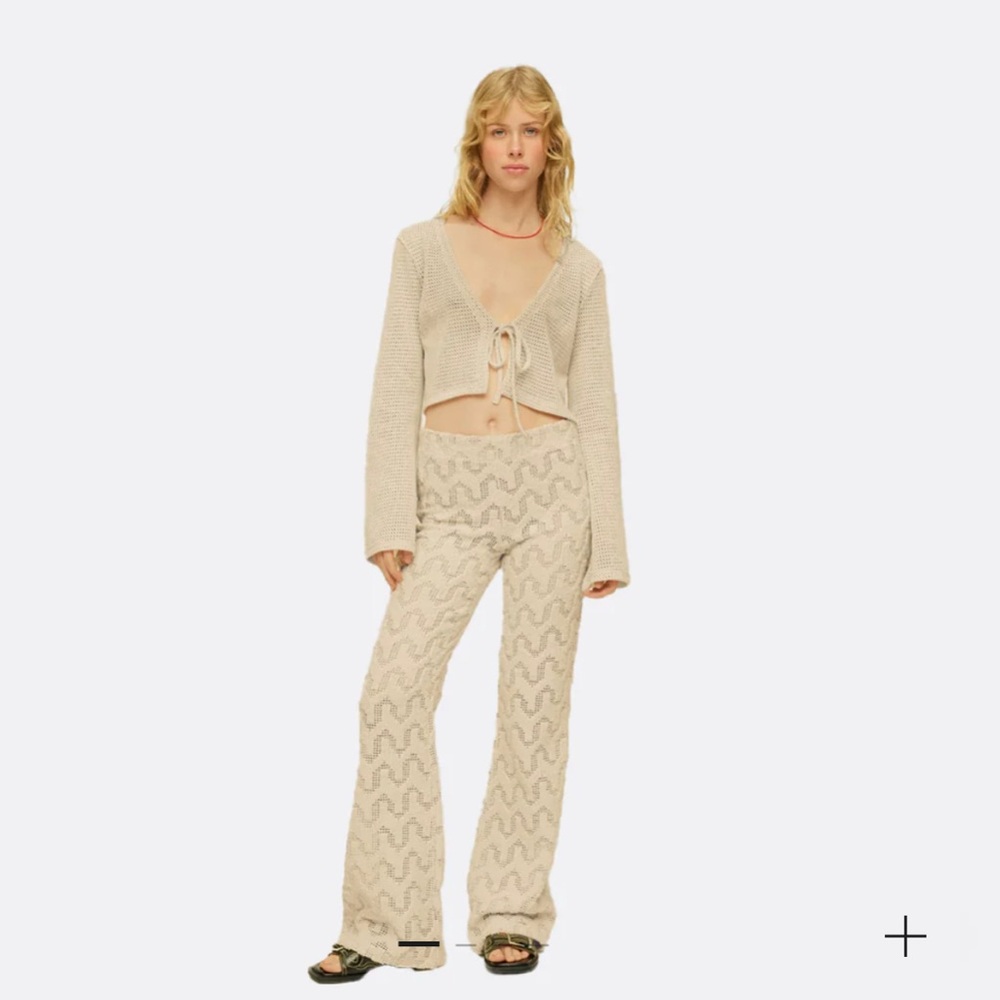 OAS Atlas Singo Crochet Trouser Flare Leg